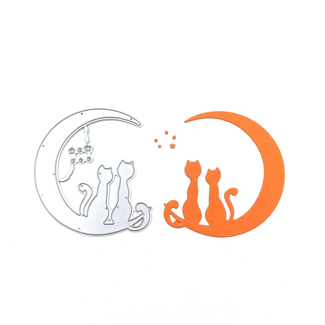 Cats on Mo Scrapbooking Cutting Die by Wizardi QJ96