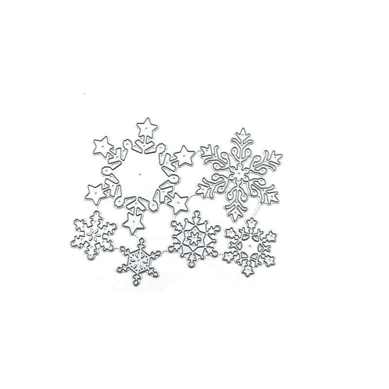 Snowflakes Scrapbooking Cutting Die by Wizardi QJ80