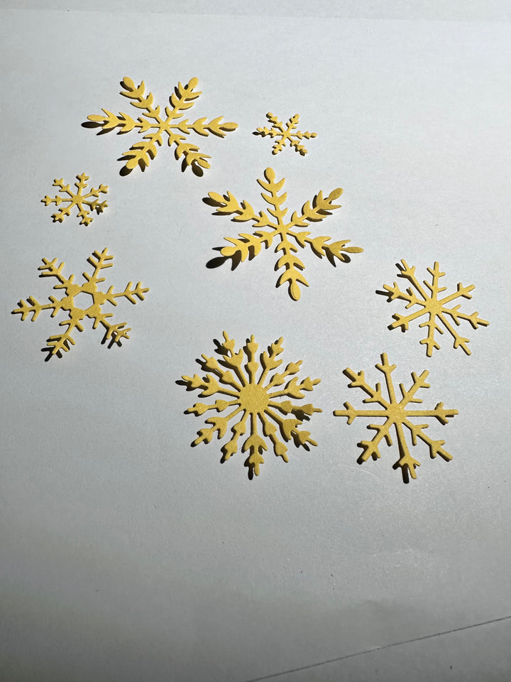 Snowflake Scrapbooking Cutting Die by Wizardi QJ117