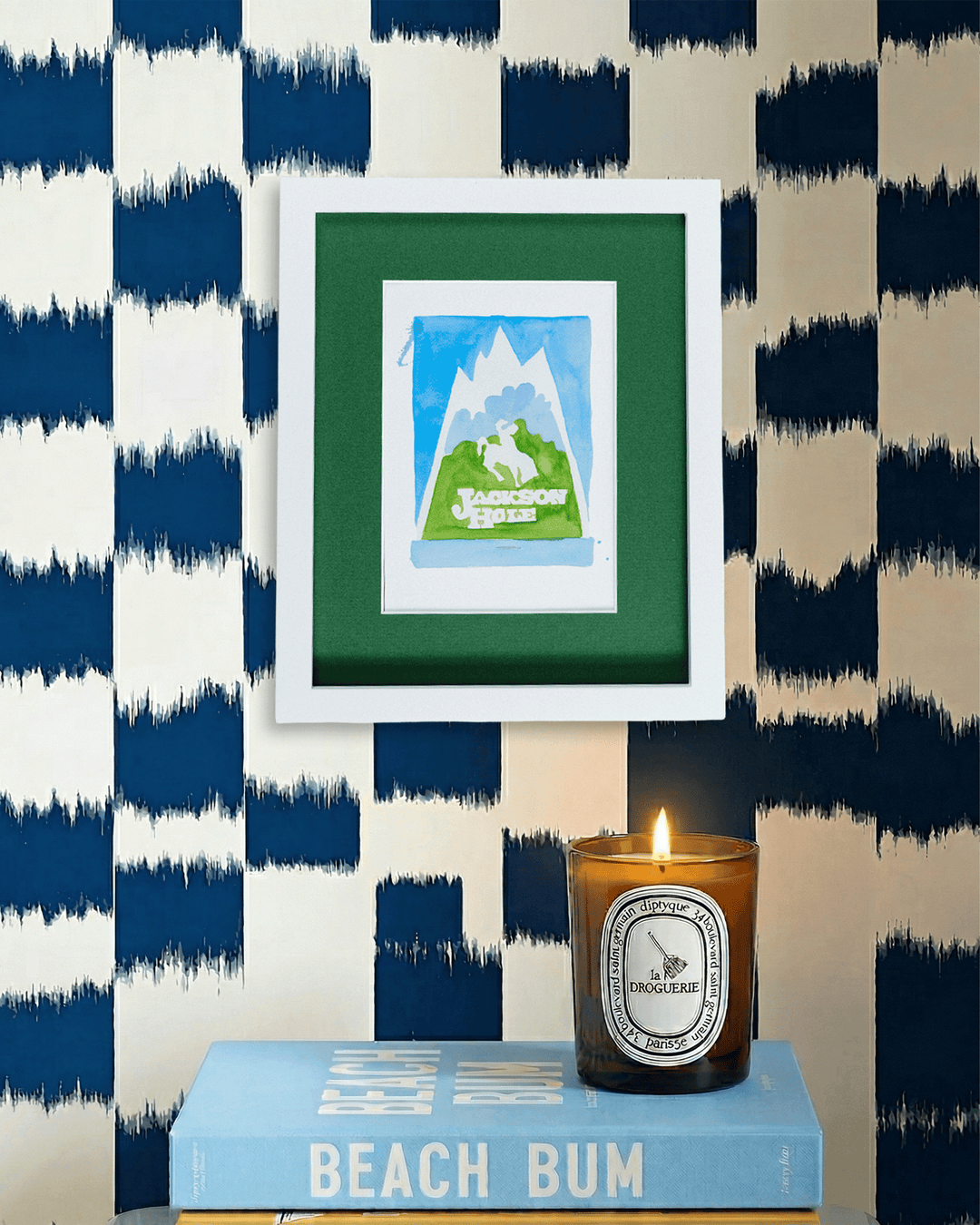 Jackson Hole Matchbook Art Print