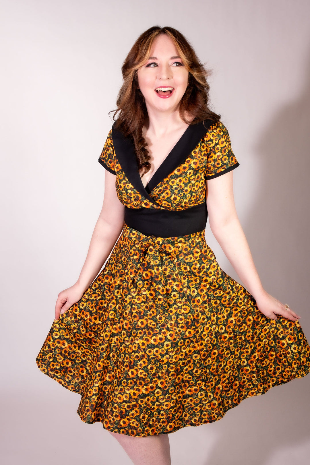 Darla Dress - Sunflower