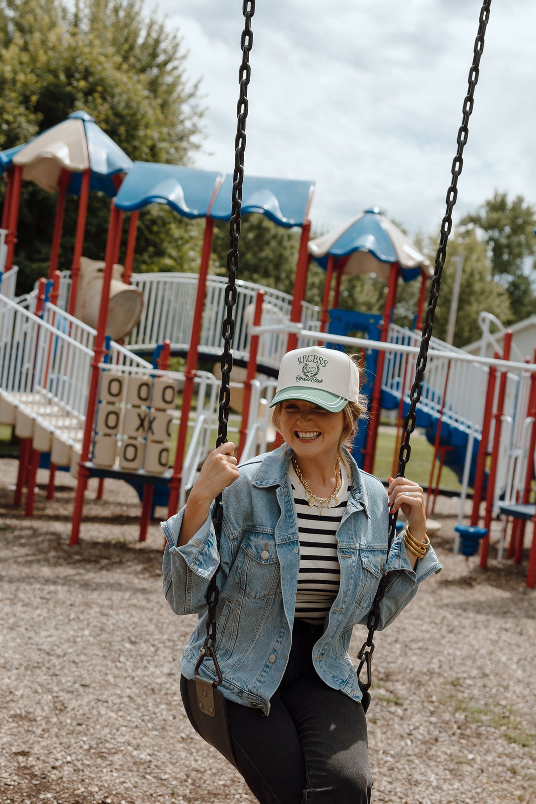Recess Social Club - Green Vintage Trucker Hat