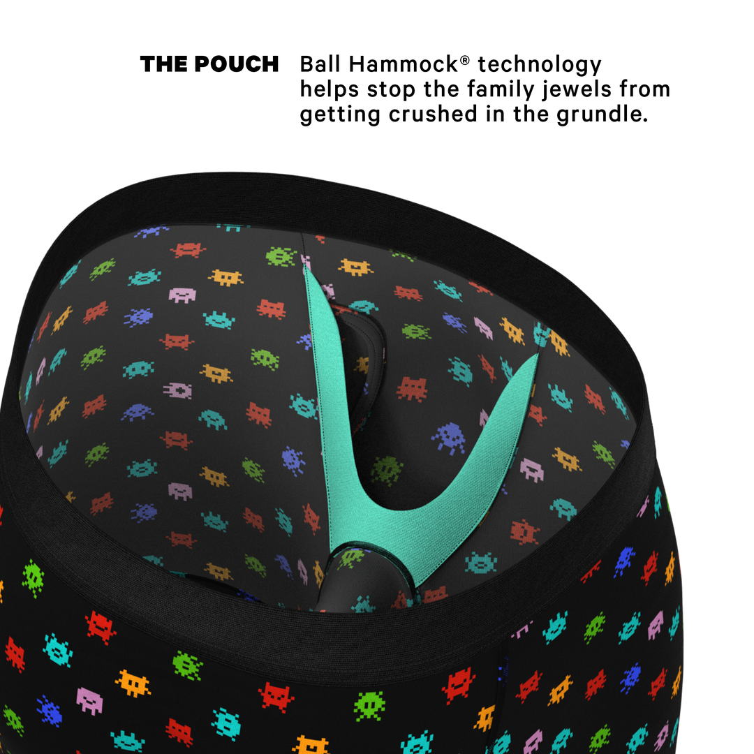 The Joystick | Video Game Long Leg Ball Hammock® Pouch Underwear With Fly