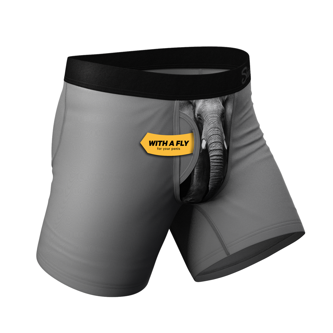 The Junk In The Trunk | Elephant Ball Hammock® Pouch Underwear With Fly