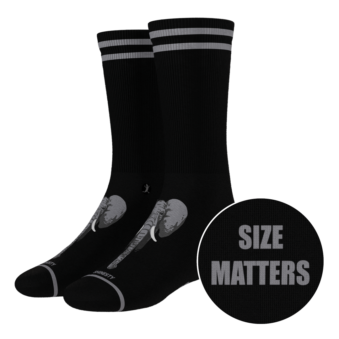 The Junk In The Trunk | Elephant Heel Hammock™ Crew Socks
