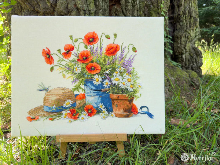 Summer Still Life K-252 Counted Cross-Stitch Kit