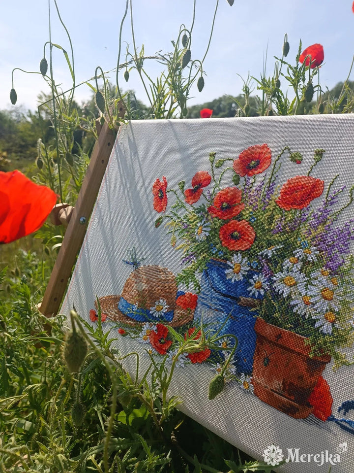 Summer Still Life K-252 Counted Cross-Stitch Kit