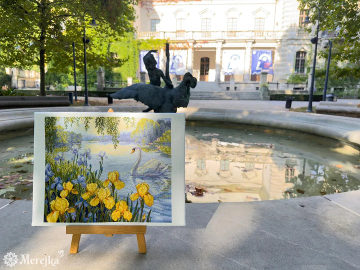 Cross stitch kit Merejka Enchanted Pond K-263