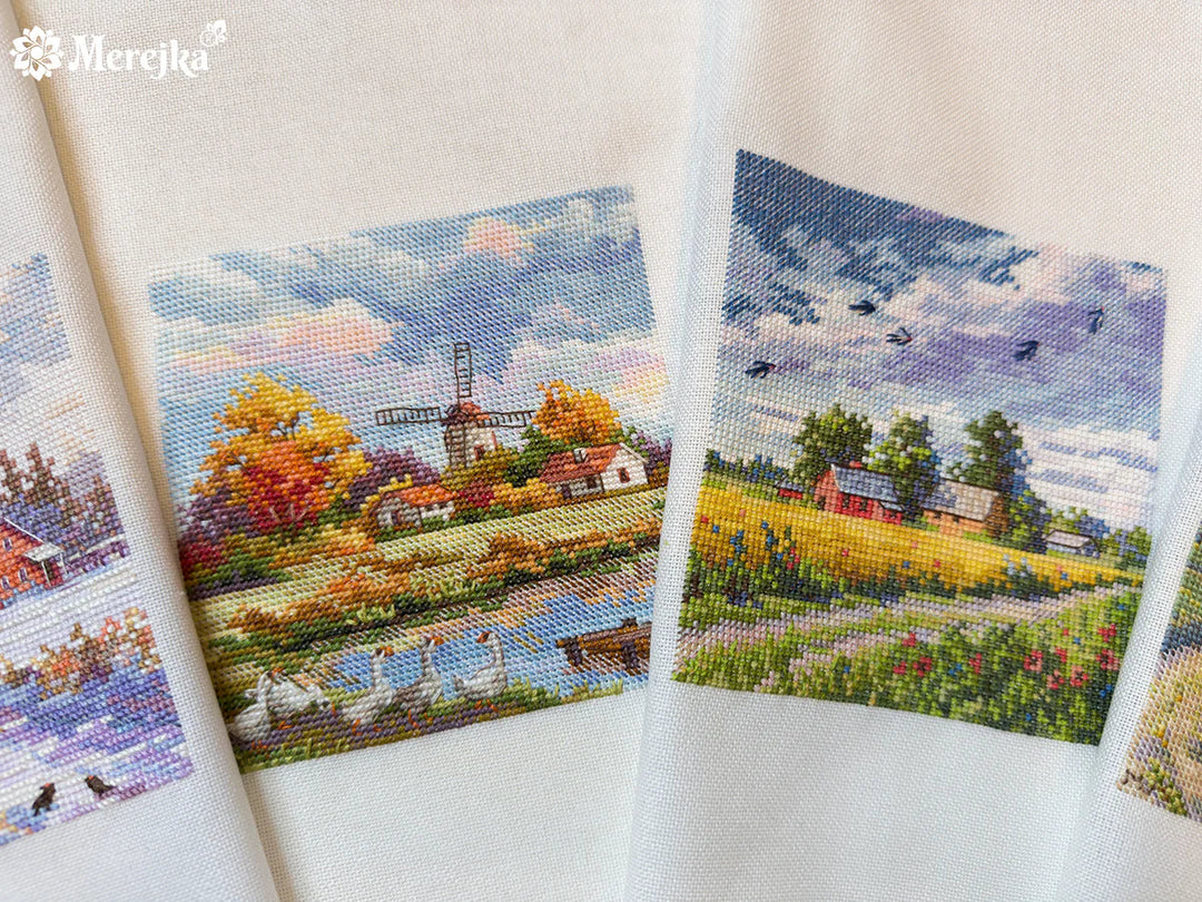 Autumn Counted Cross Stitch Kit by Merejka K-278A