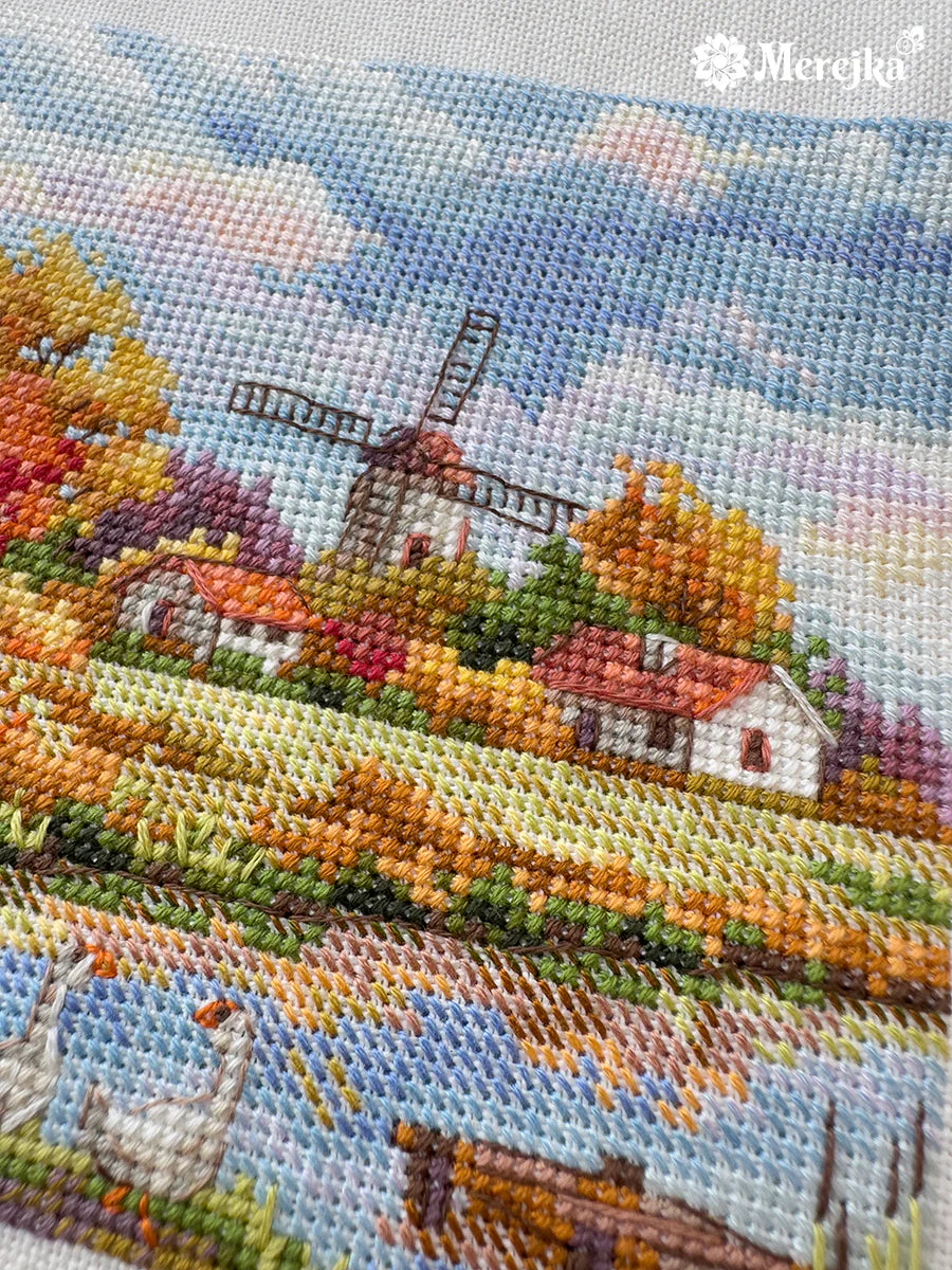 Autumn Counted Cross Stitch Kit by Merejka K-278A