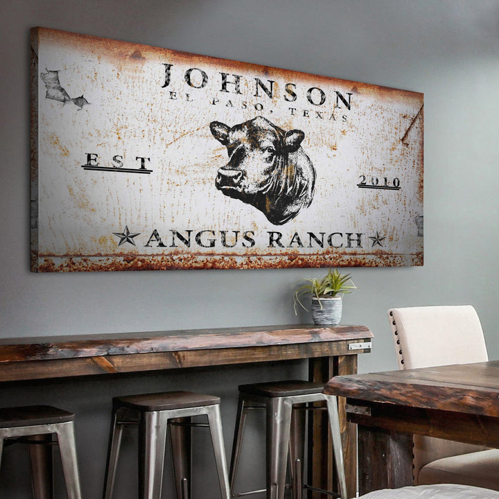 Angus Ranch Sign