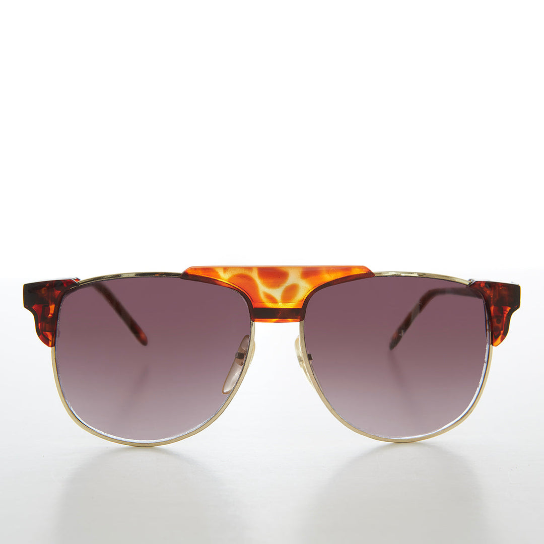 Square Unisex 80s Vintage Sunglasses - Kennith