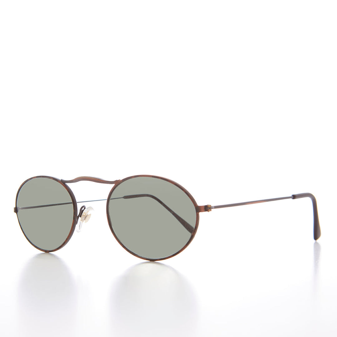 Oval Spectacle Vintage 90s Sunglass  - Kerry