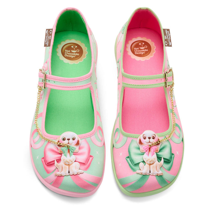 Kitschy Puppies Women's Mary Jane Flat