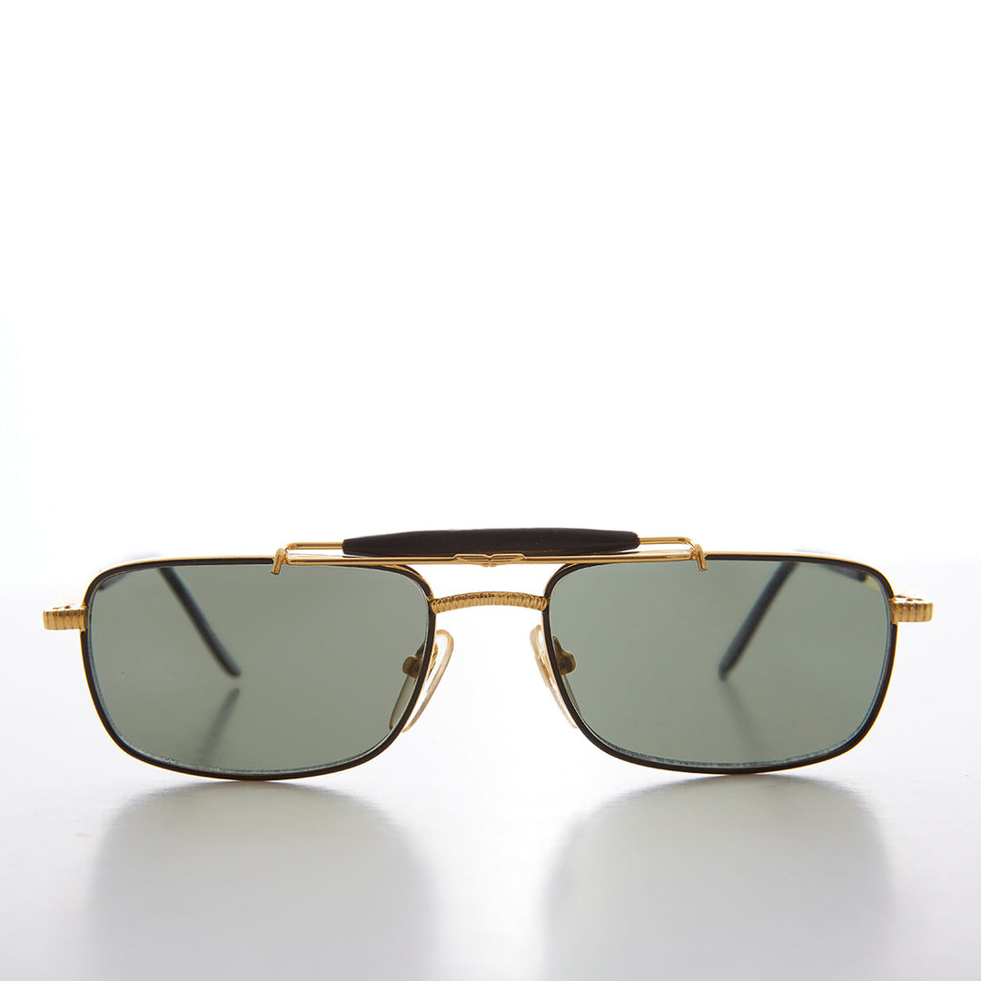 Gold 90s Vintage Pilot Sunglass - Kit