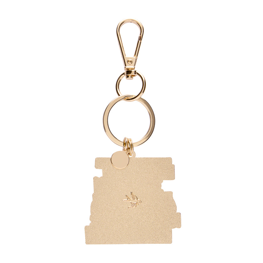 Words of the Wise Enamel Key Ring by Erstwilder