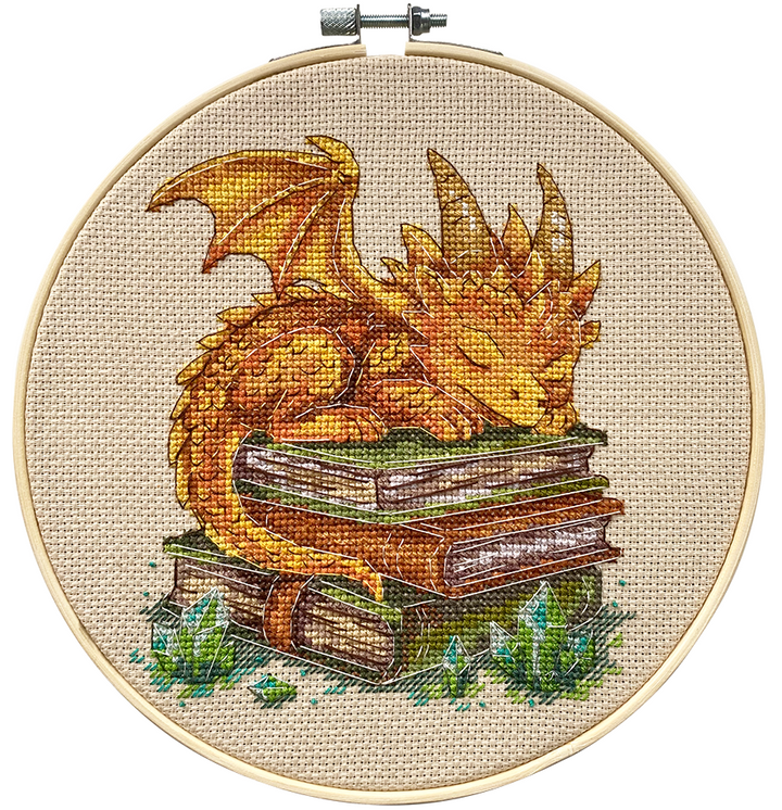 Keeper of Wisdom Counted Cross-Stitch Kit by Abris Art AH-307