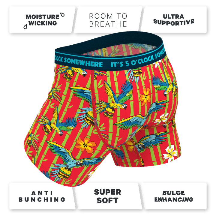 The Key West | Shinesty x Margaritaville® Ball Hammock® Pouch Underwear With Fly