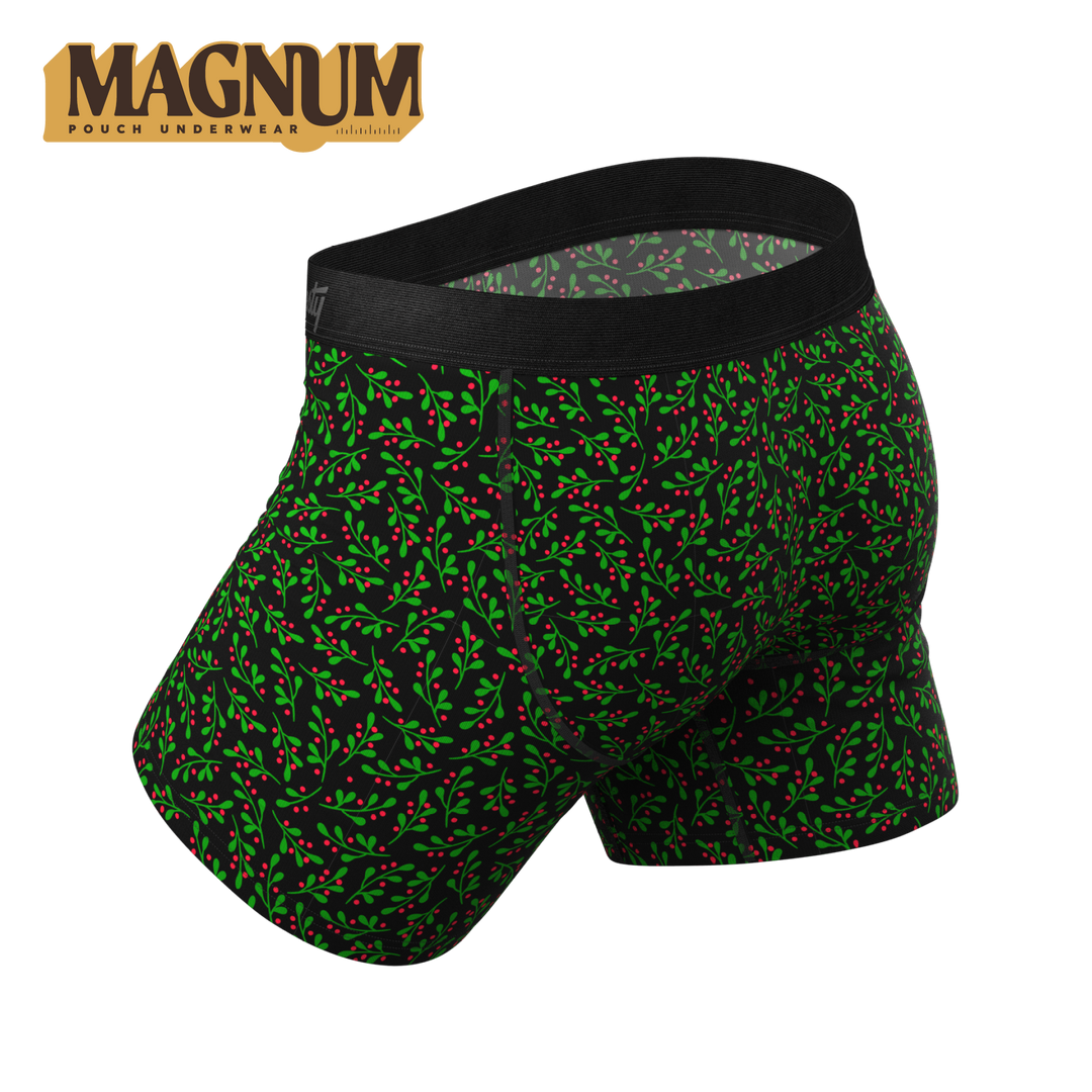 The Kiss Me There | Mistletoe Ball Hammock® Magnum Big Pouch Underwear