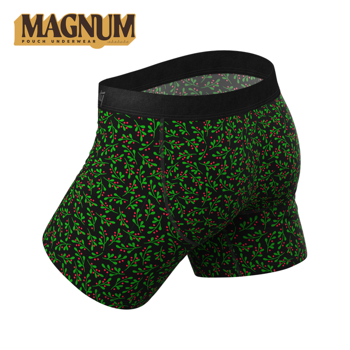 The Kiss Me There | Mistletoe Ball Hammock® Magnum Big Pouch Underwear
