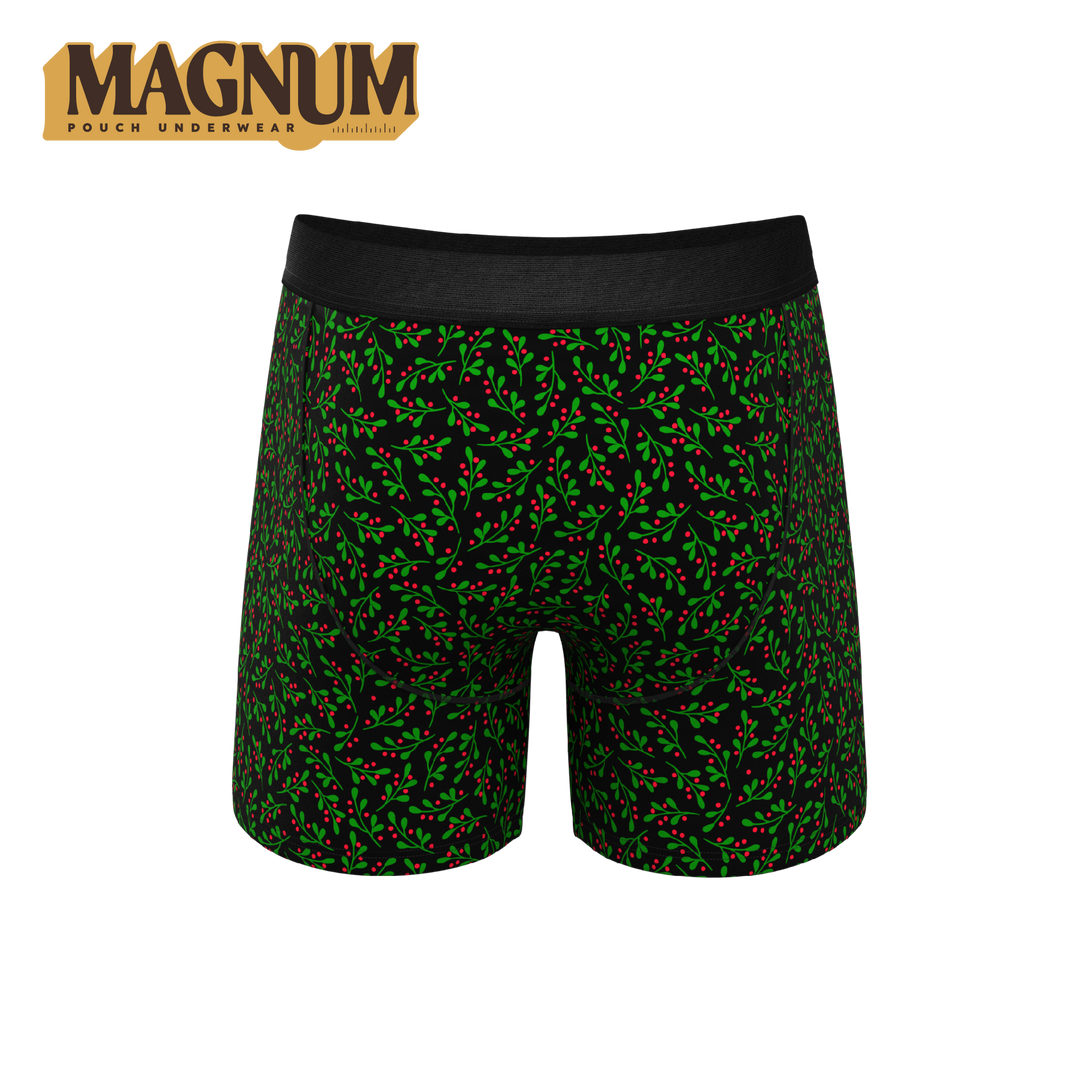 The Kiss Me There | Mistletoe Ball Hammock® Magnum Big Pouch Underwear