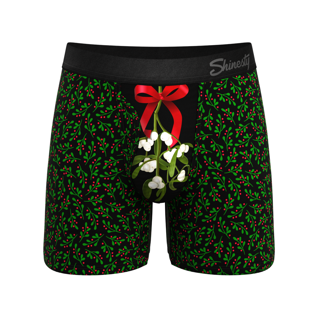 The Kiss Me There | Mistletoe Ball Hammock® Magnum Big Pouch Underwear