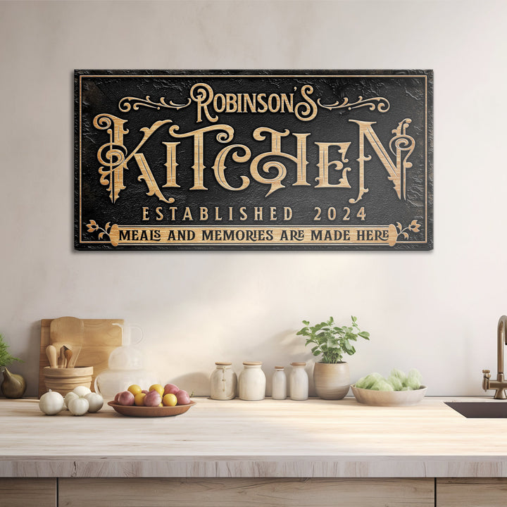 Kitchen Sign V