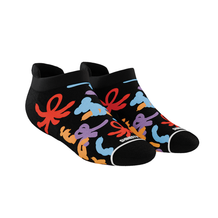 The Knot Tonights | Balloon Animal Heel Hammock™ Ankle Socks