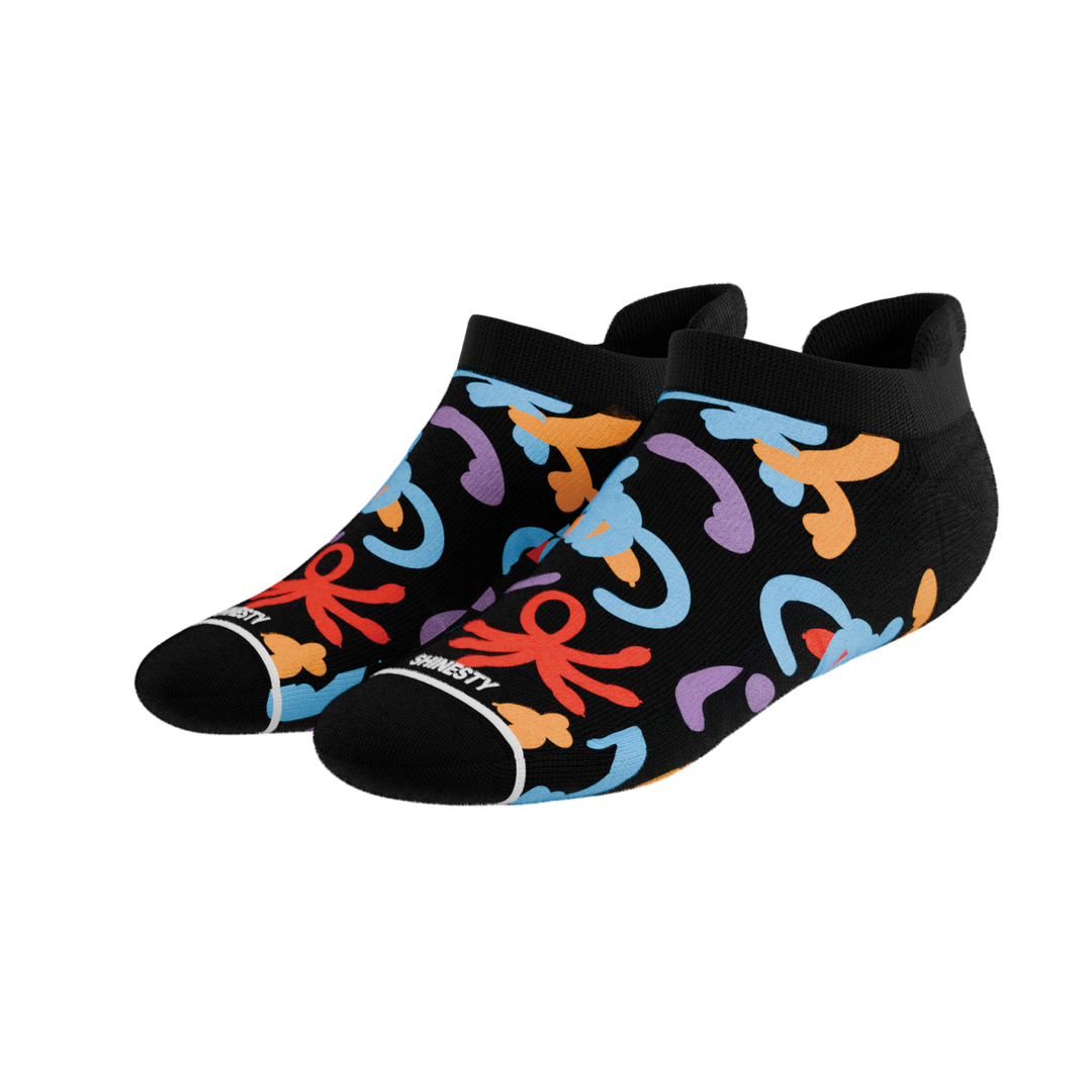 The Knot Tonights | Balloon Animal Heel Hammock™ Ankle Socks