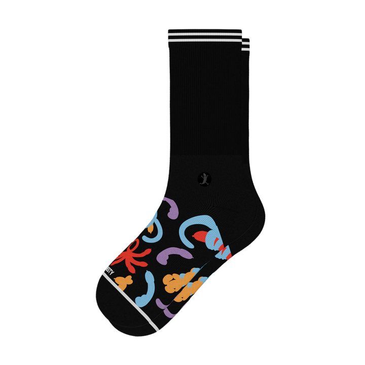 The Knot Tonights | Balloon Animal Heel Hammock™ Crew Socks