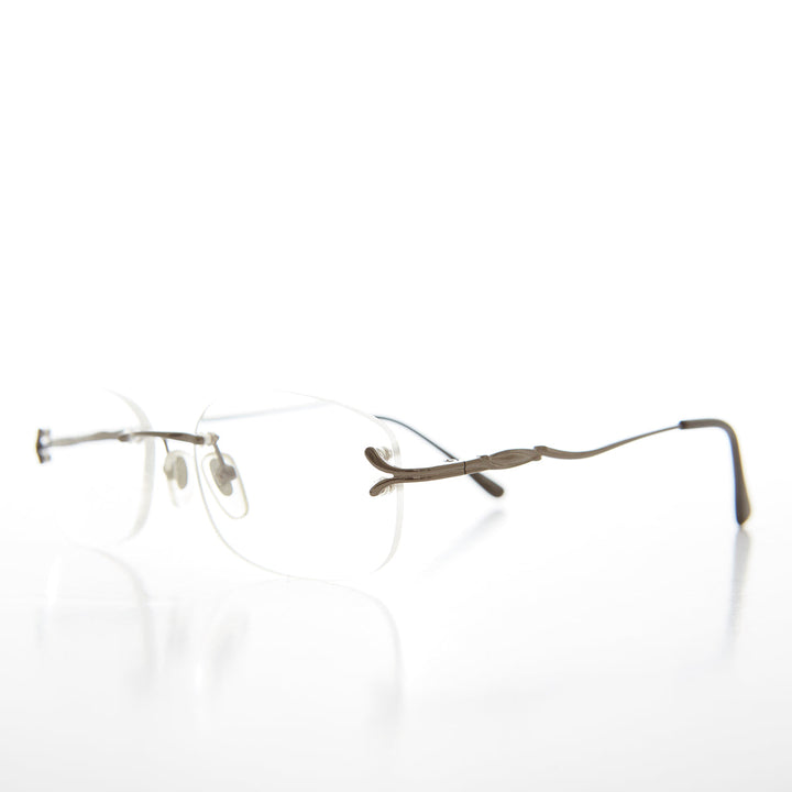 Fancy Rimless Reading Glasses - Lamont