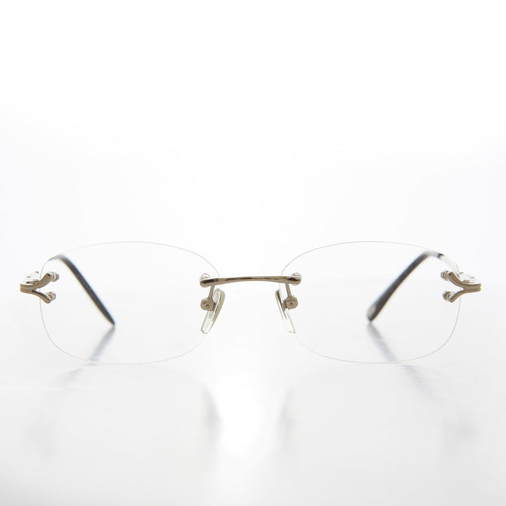 Fancy Rimless Reading Glasses - Lamont
