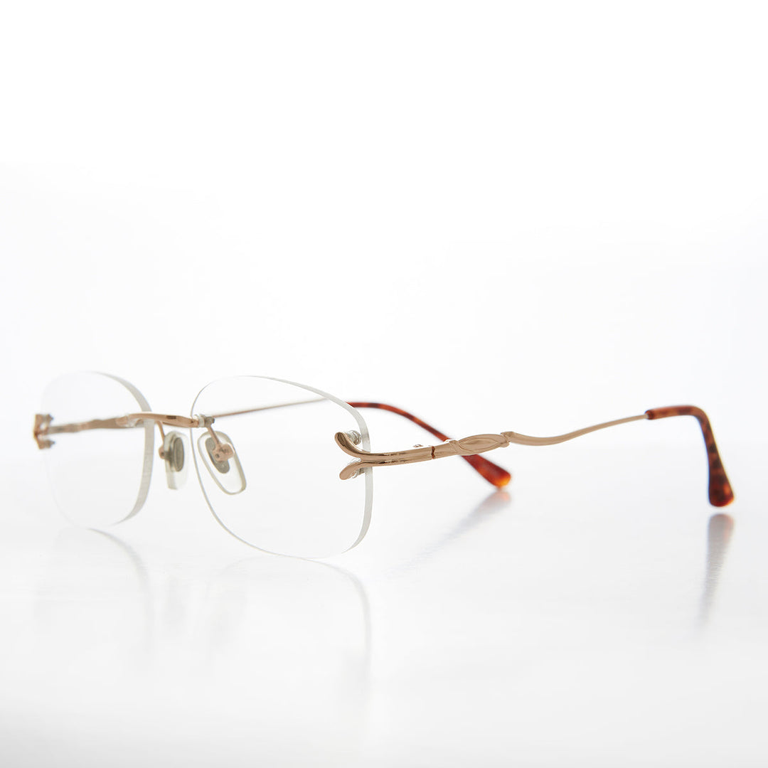 Fancy Rimless Reading Glasses - Lamont