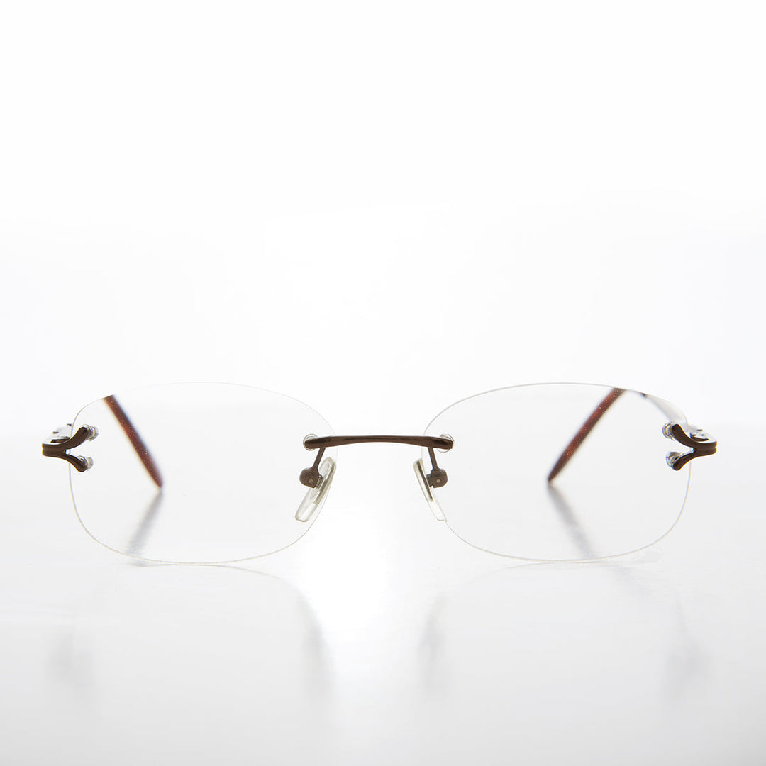 Fancy Rimless Reading Glasses - Lamont