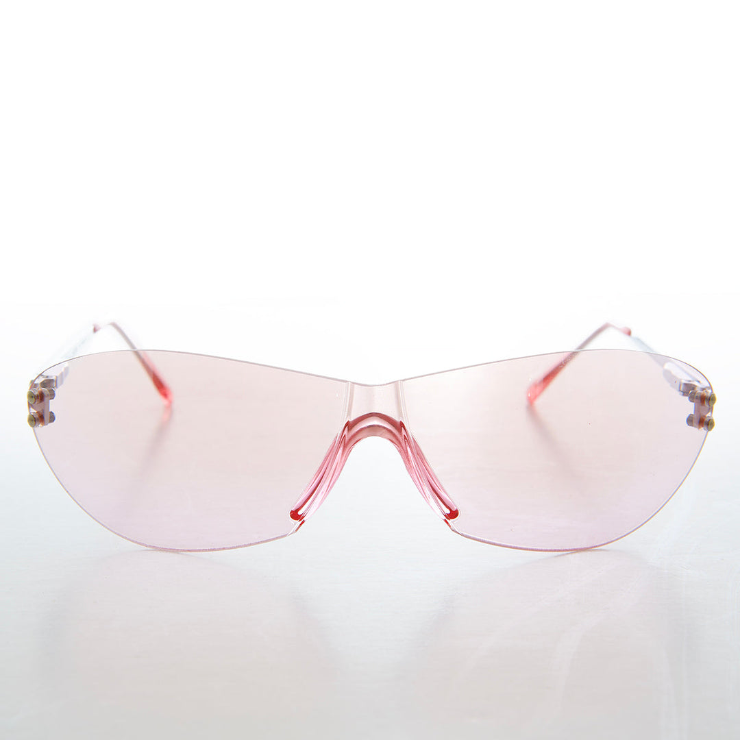 Cybercore Vintage Shield Sunglasses - Laszlo