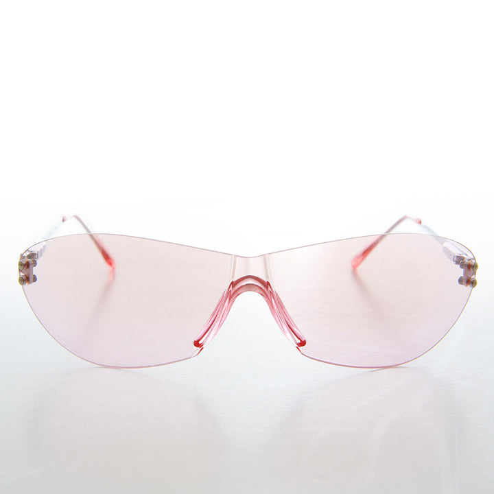 Cybercore Vintage Shield Sunglasses - Laszlo