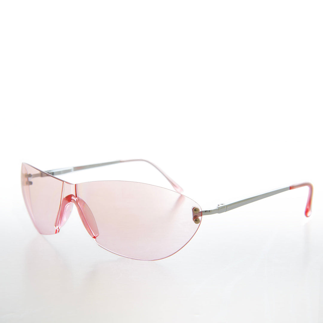 Cybercore Vintage Shield Sunglasses - Laszlo