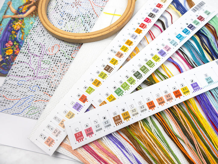 Goddess of the Summer Counted Cross Stitch Kit by Letistitch LI 56-00