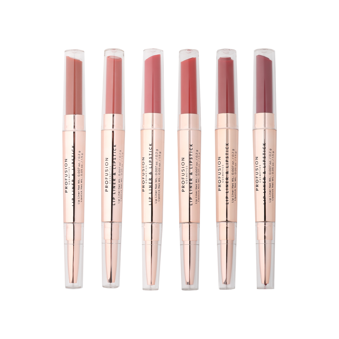 Lunar Lips 6 PC Lipstick & Liner Set