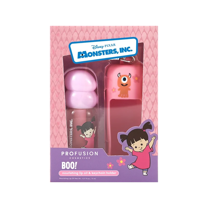 Boo! | Nourishing Lip Oil & Keychain Holder