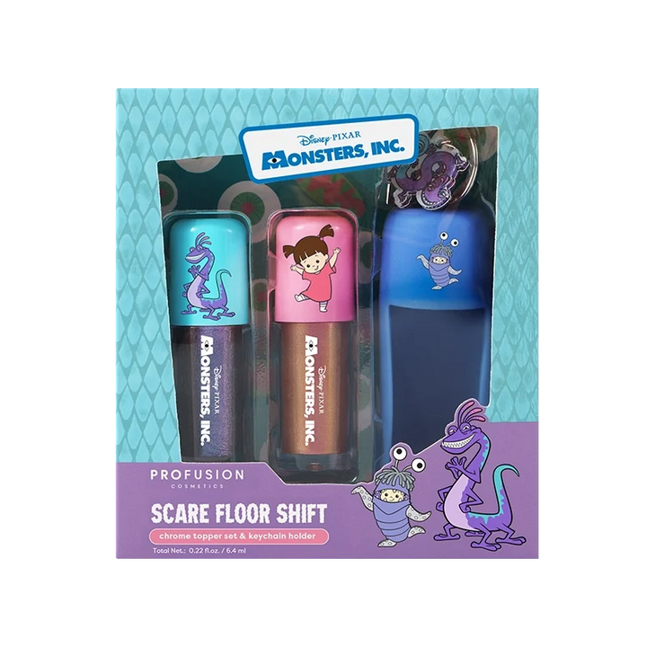 Scare Floor Shift | Chrome Topper Set & Keychain Holder