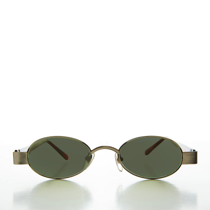 90s Oval Micro Sunglasses - Luna