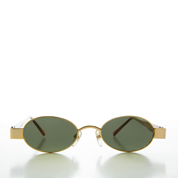90s Oval Micro Sunglasses - Luna