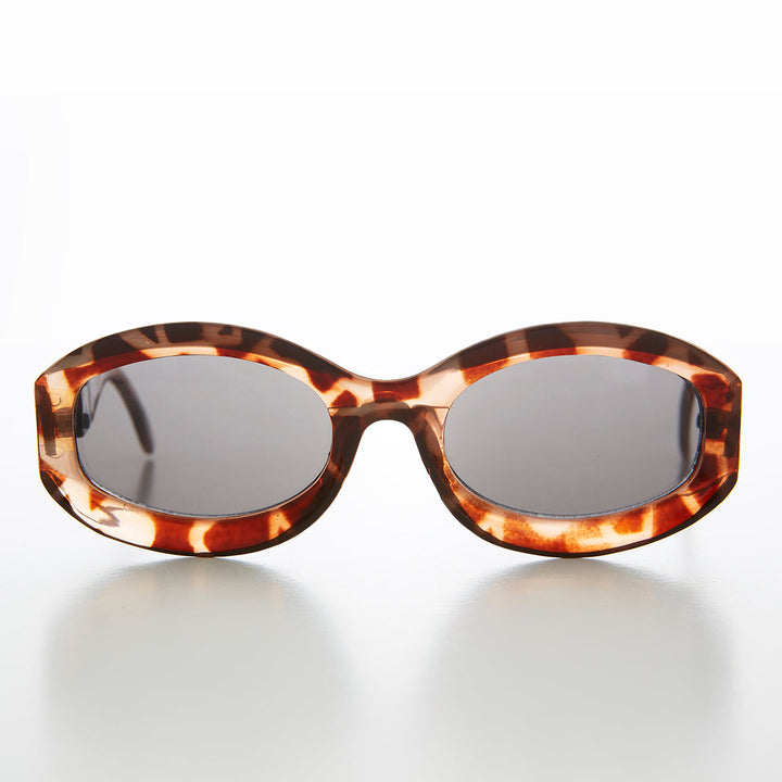 Thick Wide Frame with Chain Link Temples - Lyric