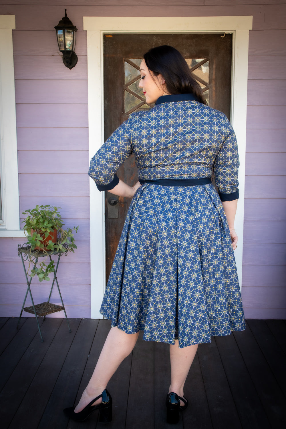 Monte Carlo Dress - Citrus Tile