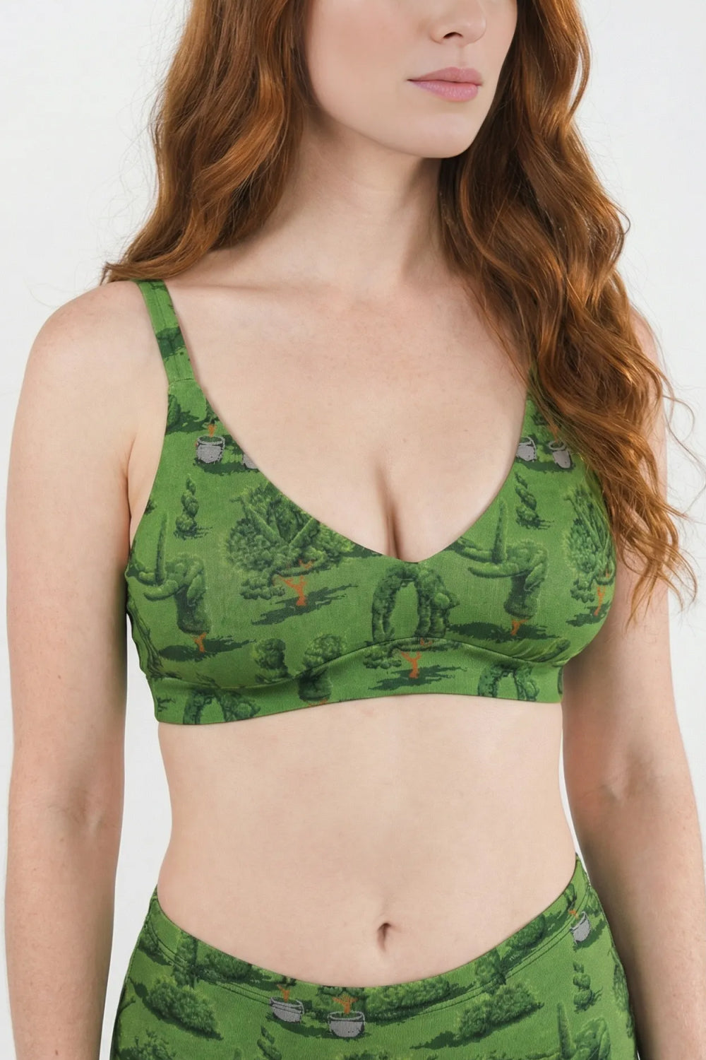 The Full Bush Bush Club | Naughty Landscaping Boob Hammock™ Plunge Bralette