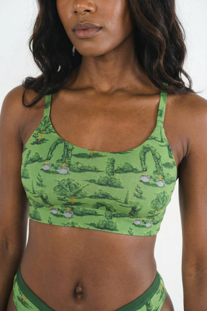 The Full Bush Bush Club | Naughty Landscaping Boob Hammock™ Scoop Bralette
