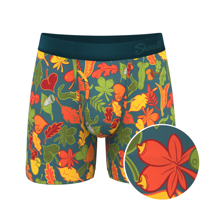 The Leaf Peeps | Naughty Leaves Ball Hammock® Pouch Underwear With Fly