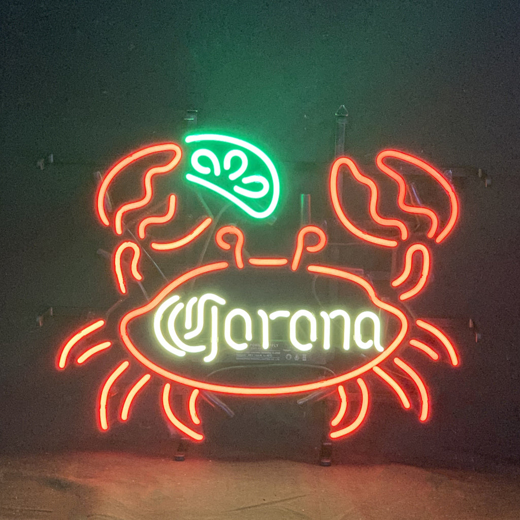 Lime Lemon Crab Corona Extra Neon Light Sign – Quirks!