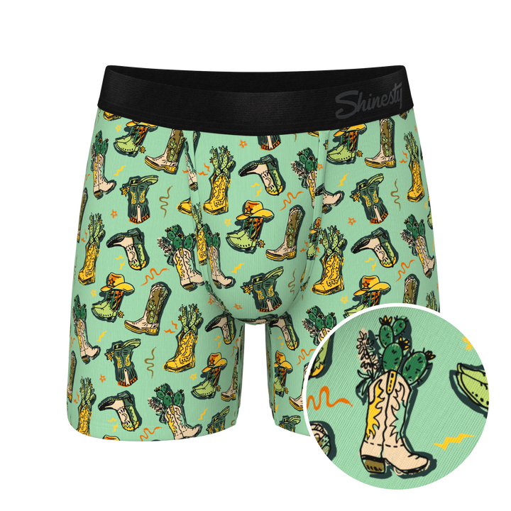 The Line Dance | Cowboy Boots Ball Hammock® Pouch Underwear